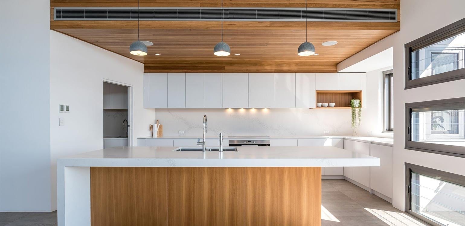 One of many contemporary kitchens in Newcastle